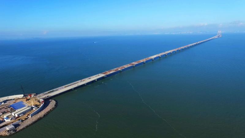 Hong Kong-Zhuhai-Macau Bridge Is About to Open to Traffic