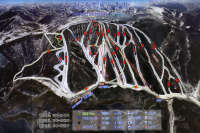 Zhangjiakou Wanlong Ski Resort Trail Map