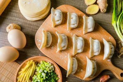 Chinese New Year Food: Dumplings