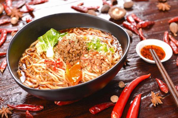 Sichuan Spicy Dan Dan Noodles