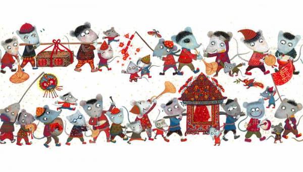 Chinese spring festival story - the Legend of the Rat Marrying off his Daughter