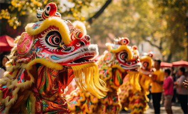 Chinese New Year Lion Dance