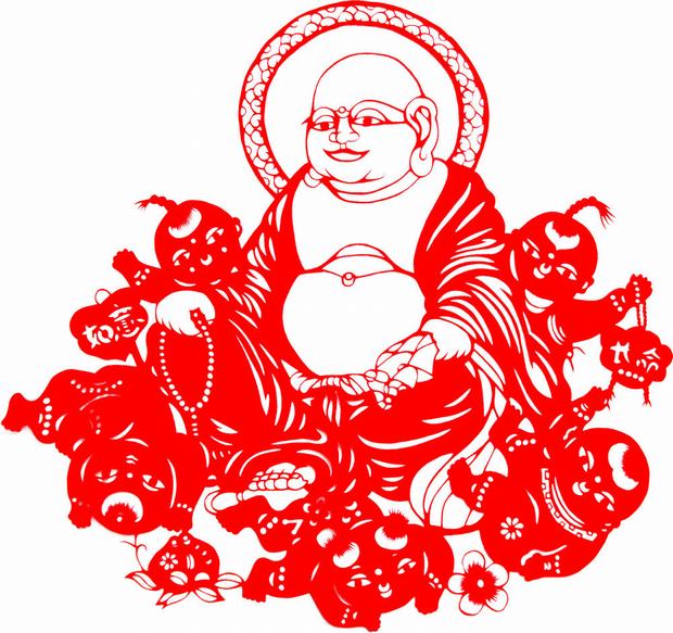 Chinese Paper Cutting Buddha, Chinese Paper Cutting Photos - Easy Tour