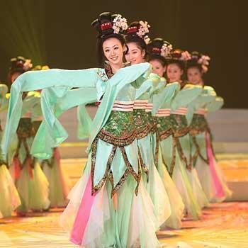 dancing accompanied by singing folk custom, Photos of Chinese