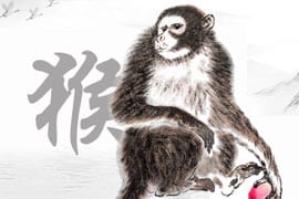 Chinese Zodiac Monkey