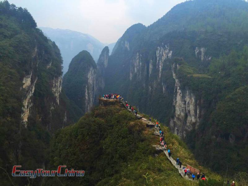 Heaven-Questioning Platform at Dehang Scenic Area
