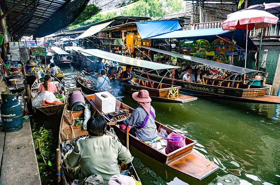 Bangkok Floating Market