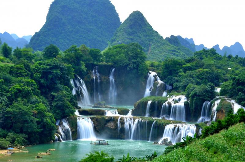 Detian Waterfall.