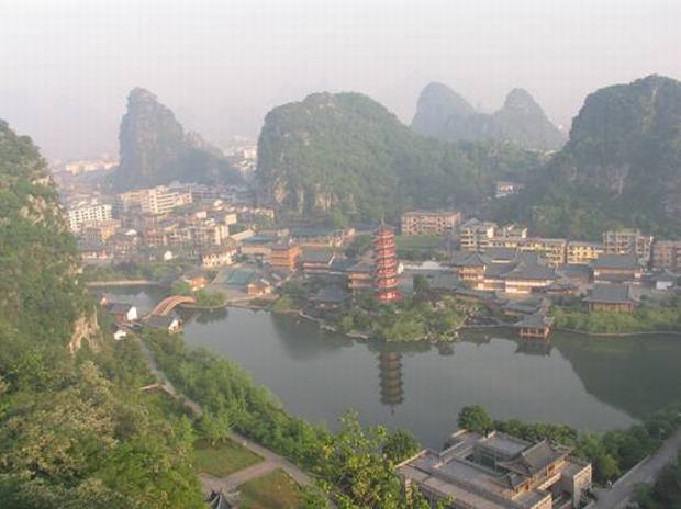 Diecai Hill View, Guilin Diecai Hill Travel Photos, Images & Pictures