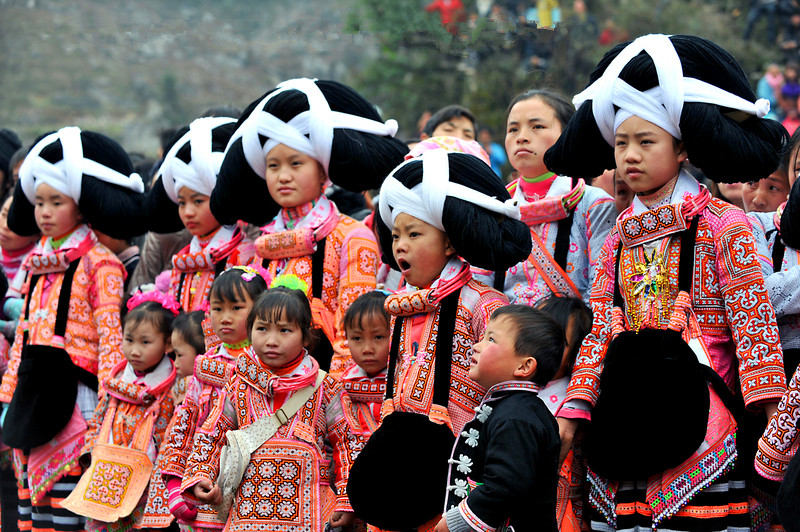 Changjiao Miao Girls