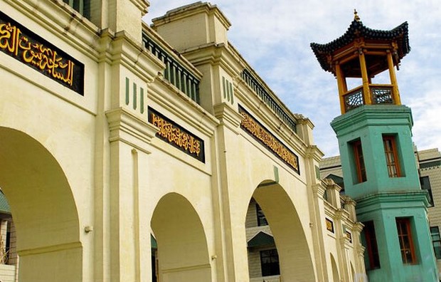 inside the mosque