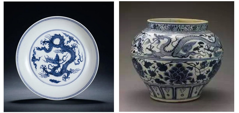 Dragon Patterns in Yuan Dynasty