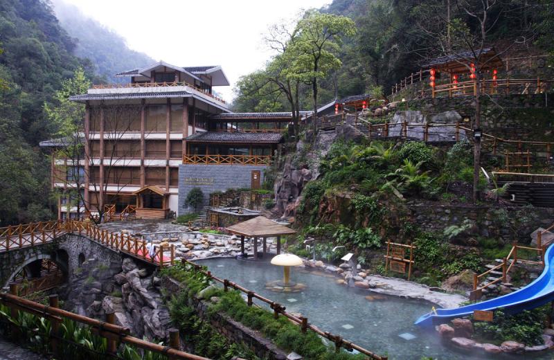 top China hot spring