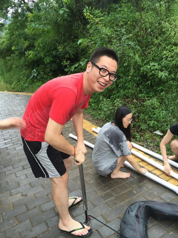 Outdoor activities in Yangshuo China