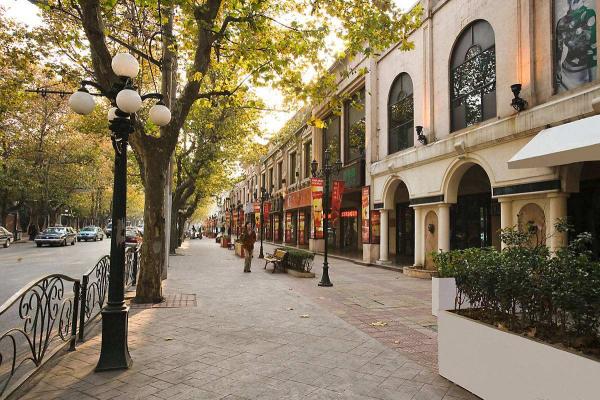 TheThe streets of Former French Concession Shanghai