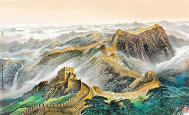 the Great Wall of China Painting