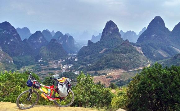 China Guilin bike tours