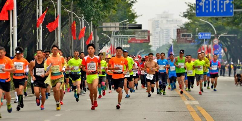 2017 Guilin International Marathon, Running in Guilin