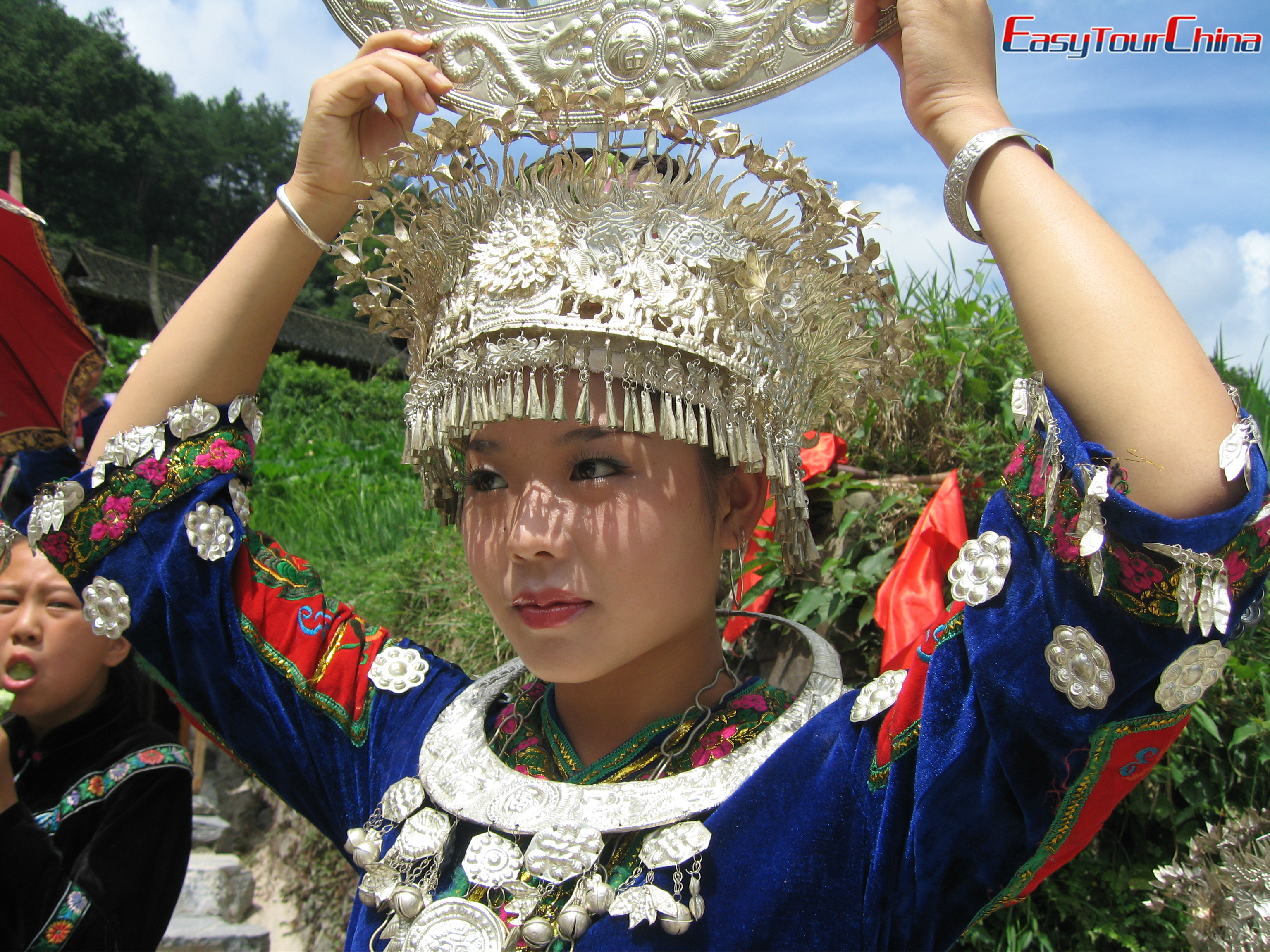 Meet beautiful Miao girls