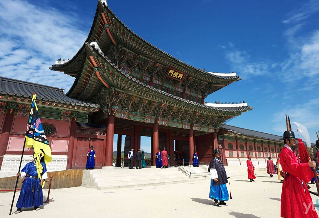 モネ　旧総督府 かつての朝鮮総督府庁舎と景福宮、ソウル特別市鍾路区、韓国