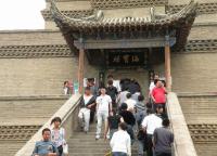 visitors in temple