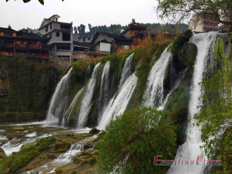 Wafterfall of Hibiscus Town, West Hunan