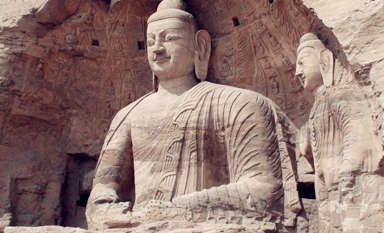 Giant Seated Buddha of Yungang Grottoes