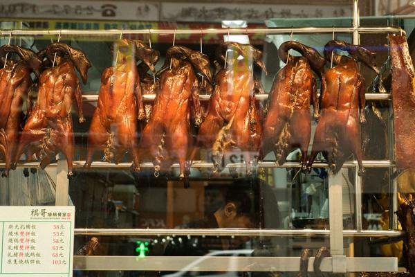 Roast Goose in Hong Kong