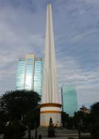The location of Myanmar Independence Monument 