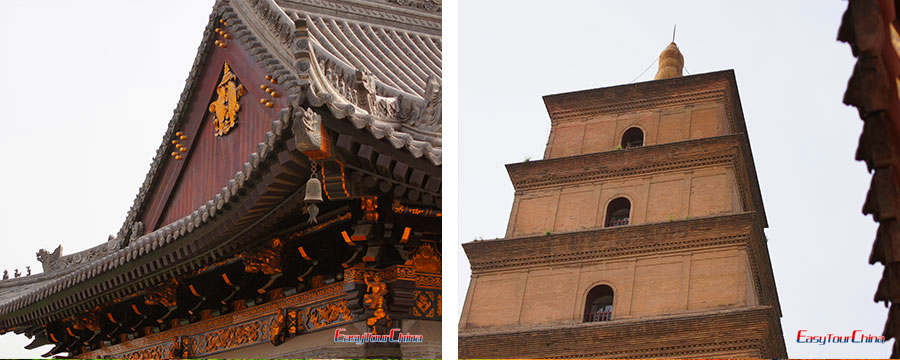 Big Wild Goose Pagoda in Xian