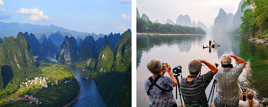 Xianggong Hill and Cormorant Fisherman Shooting