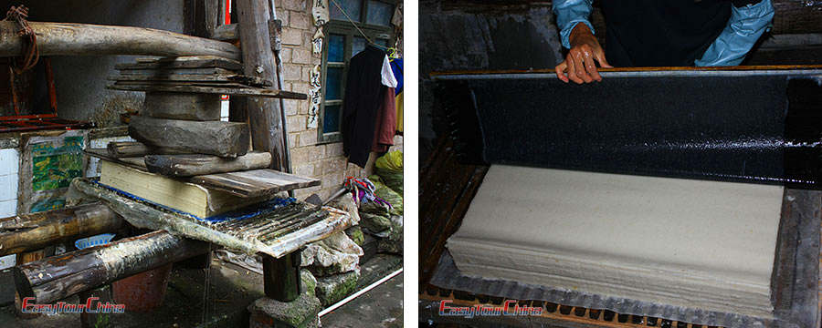 Miao paper making