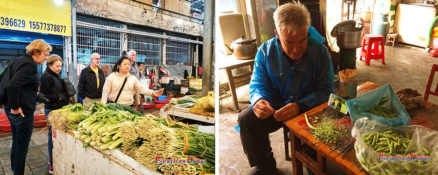 Real China tour with family visit and traditional market