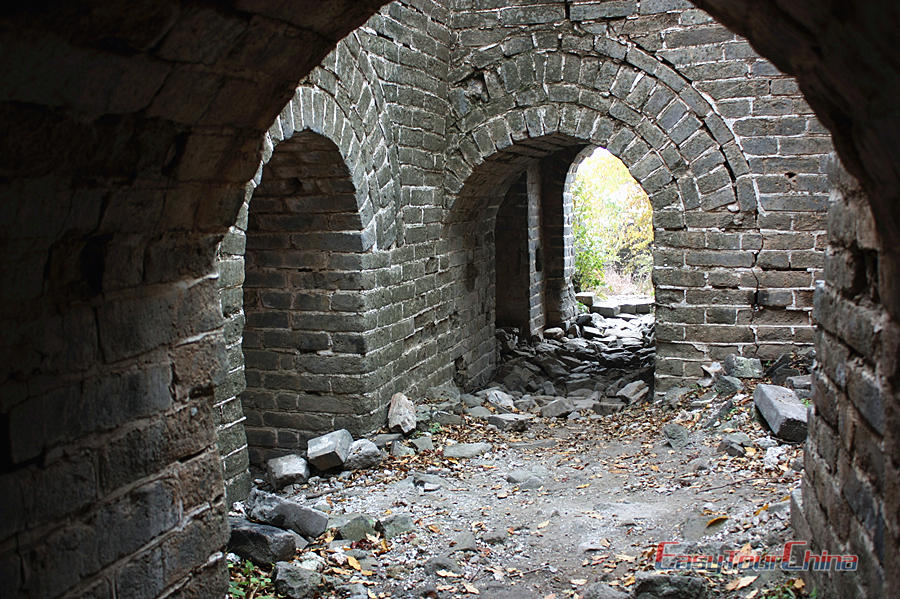 The andcient fortress of Jinkou Great Wall