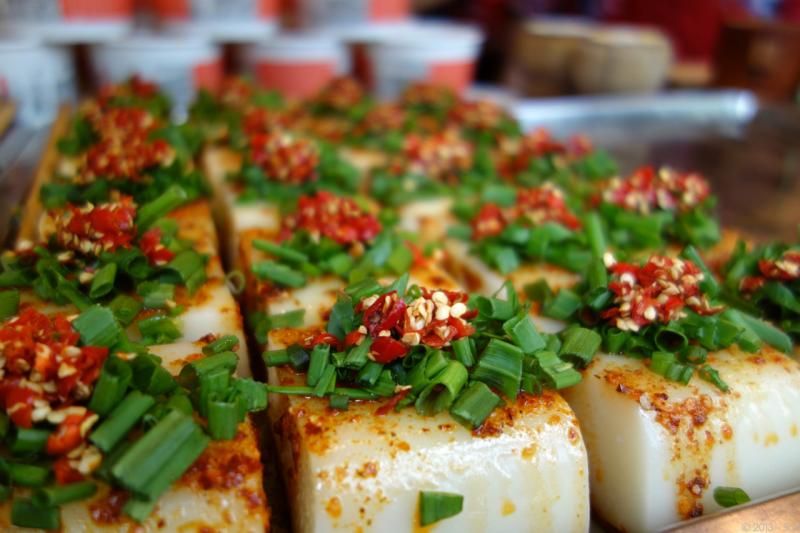 The vegetarain snack to eat in Chengdu