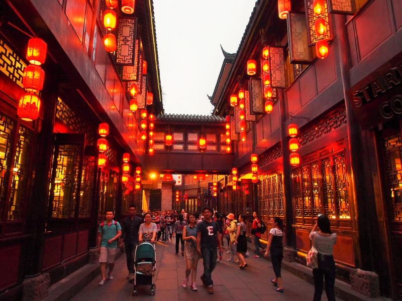 Chengdu Jinli Pedestrian Street