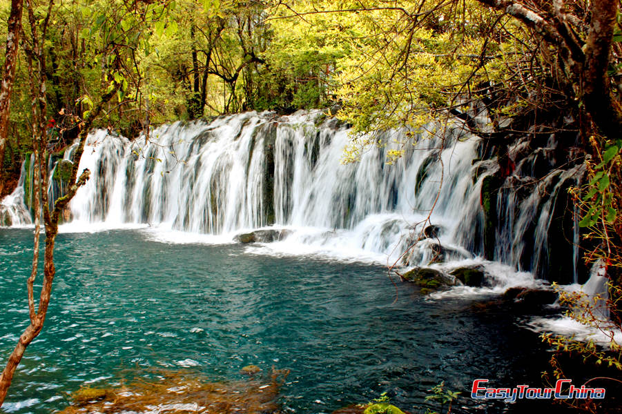 Jiuzhaigou Waterfall