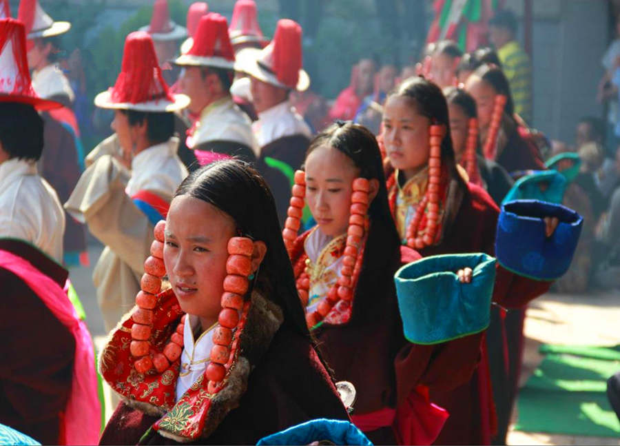 Tibetan New Year Festival in Gansu