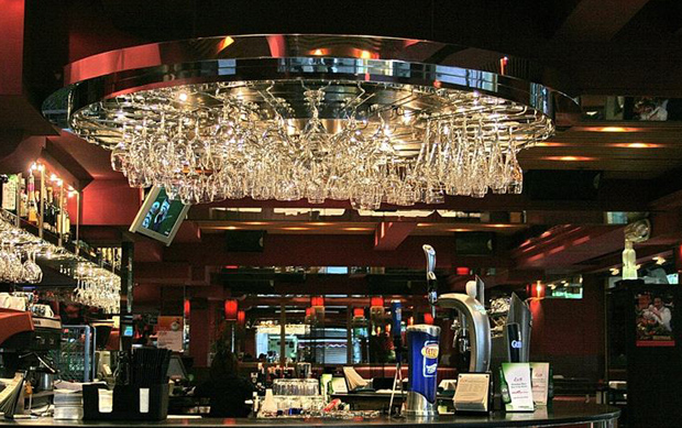 Lan Kwai Fong Well-decorated Bar, Hongkong Lan Kwai Fong Travel Photos