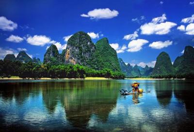 li river cruise beauty china