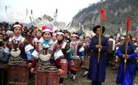 miao people on festival
