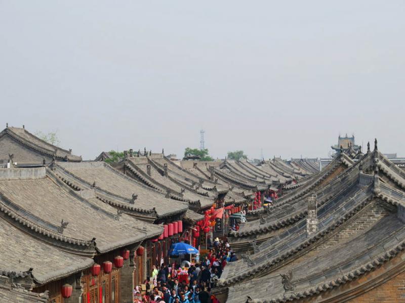 The Ming-Qing street of old town of Pingyao
