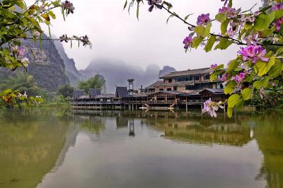 Zhuang Villages at Mingshi Scenic Area