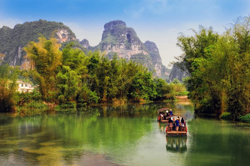 Guangxi tours to Mingshi Tian Yuan