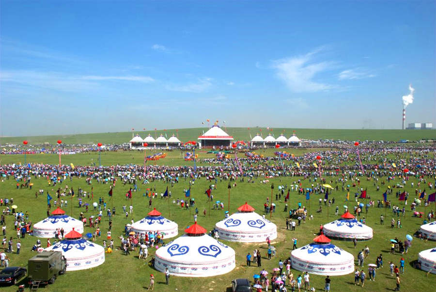 Mongolian Naadam Festival Celebrations