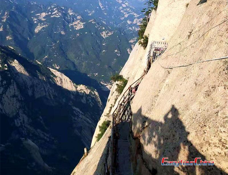 Mt.huangshan plank road