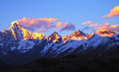 Mt. Siguniang (Four Girls Mountain)