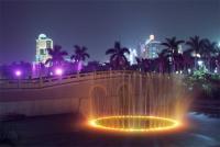 nanhu lake night view