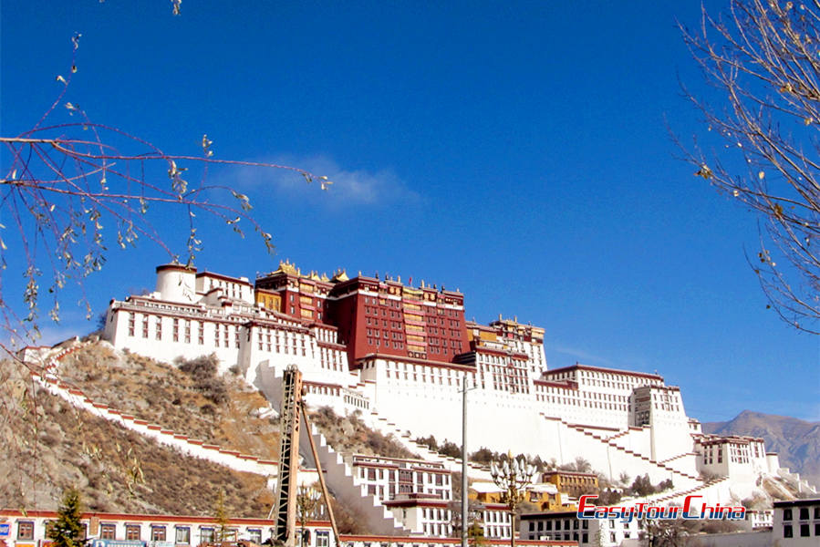 Potala Palace panoramic view