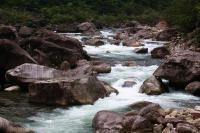Qinglong Waterfall Running Stream